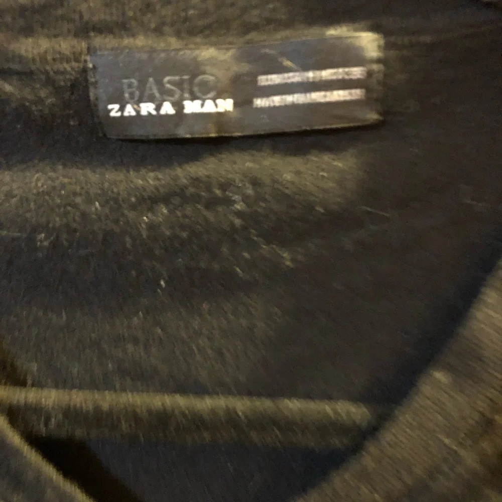 Basic Zara Man - Black long sleeve shirt - Picture 3 of 3